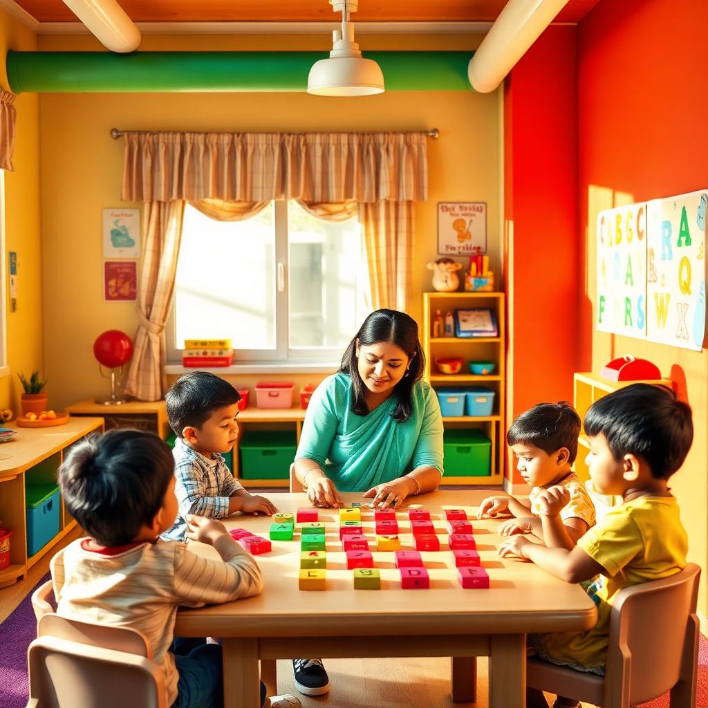 LKG classroom